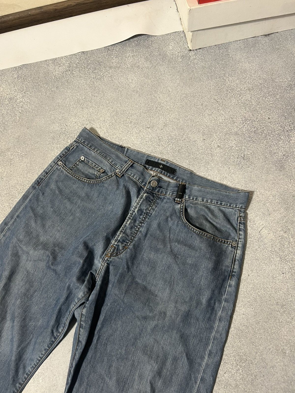 Stone Island Vintage Stone Island Denim Jeans Pants Size US 36 / EU 52 - 3 Thumbnail
