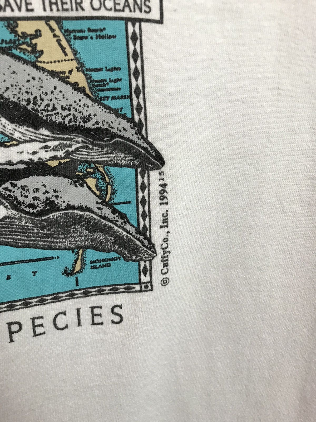 Vintage Vintage 90s Whale Watch Hawaii Nature Graphic T Shirt Size US L / EU 52-54 / 3 - 4 Thumbnail
