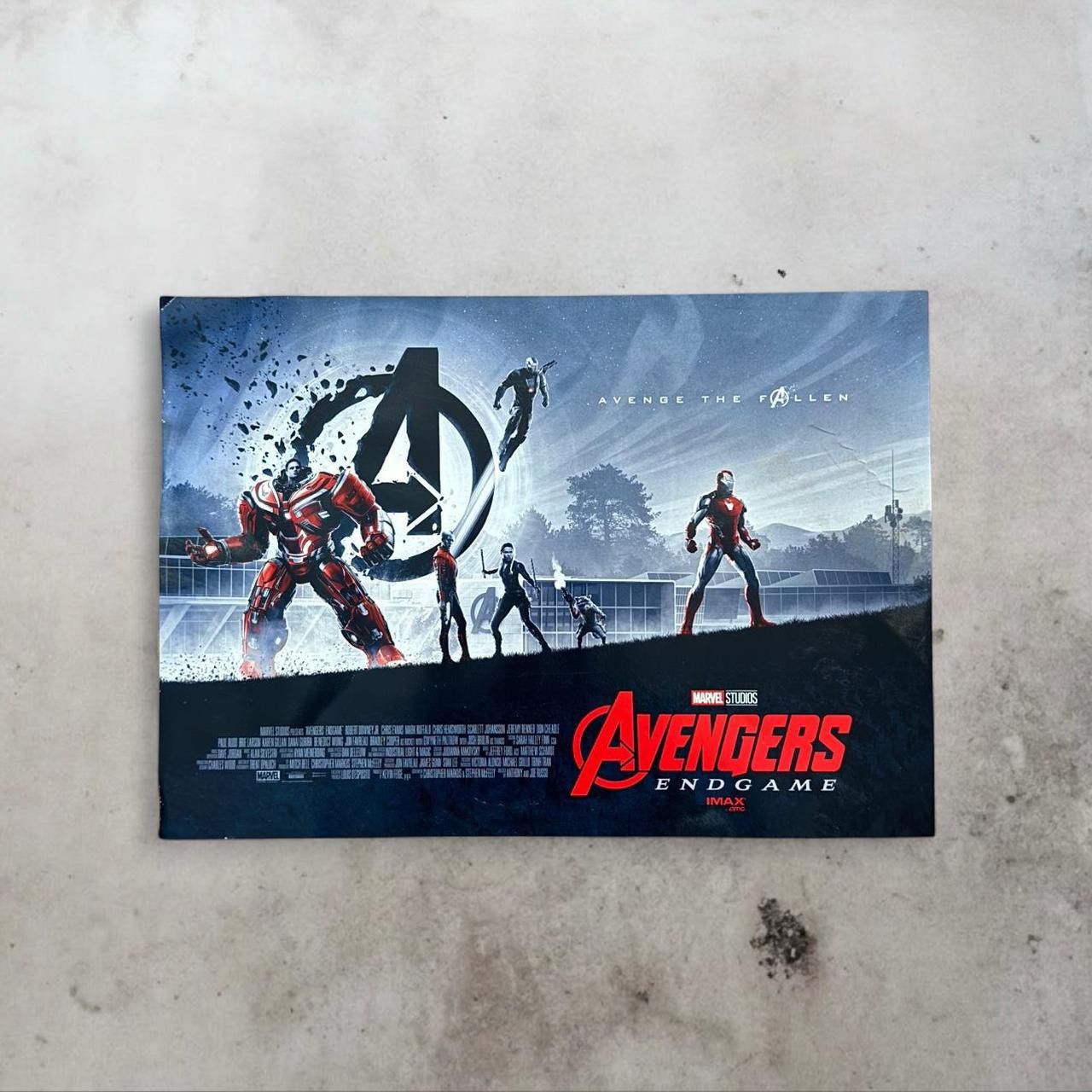 Marvel Comics Avengers Endgame Poster Size ONE SIZE - 1 Thumbnail
