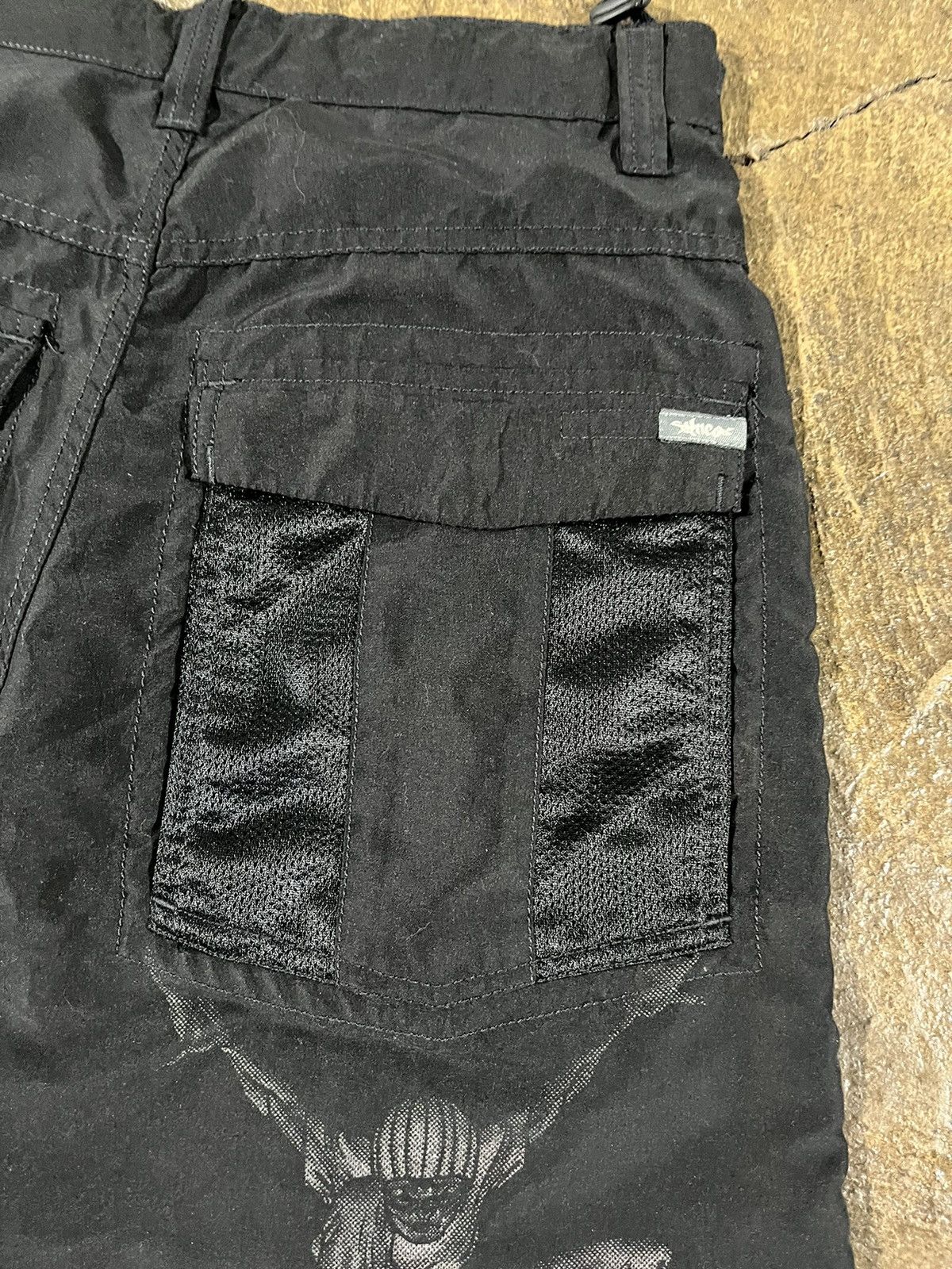 JNCO × Vintage *RARE* Crazy Vintage JNCO Utility Shorts Baggy Skater Rave Size US 30 / EU 46 - 6 Thumbnail
