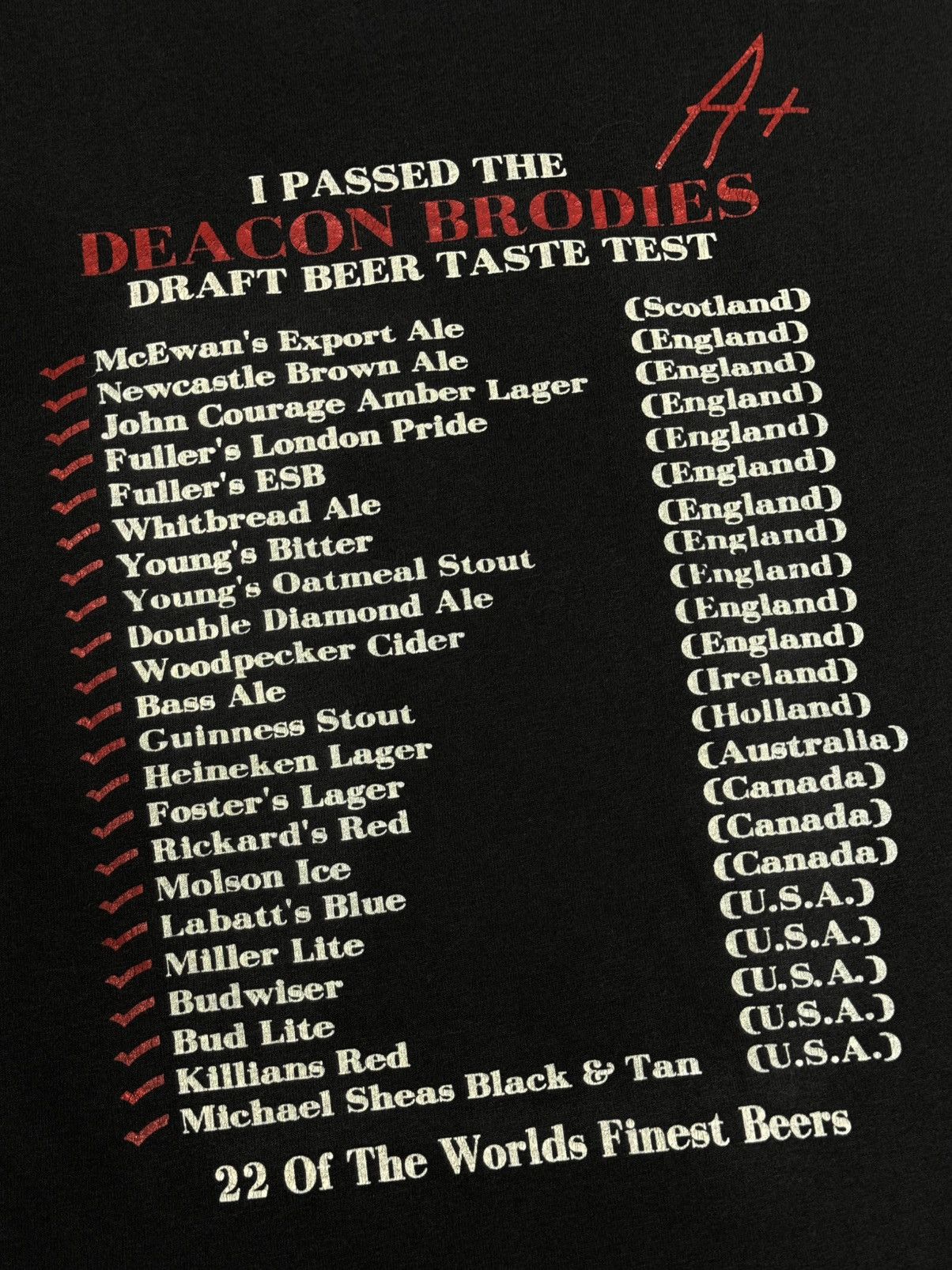 Vintage Deacon Brodies Bar Club Pub Hanes Hanging Man Tee Grunge XL Size US XL / EU 56 / 4 - 5 Thumbnail