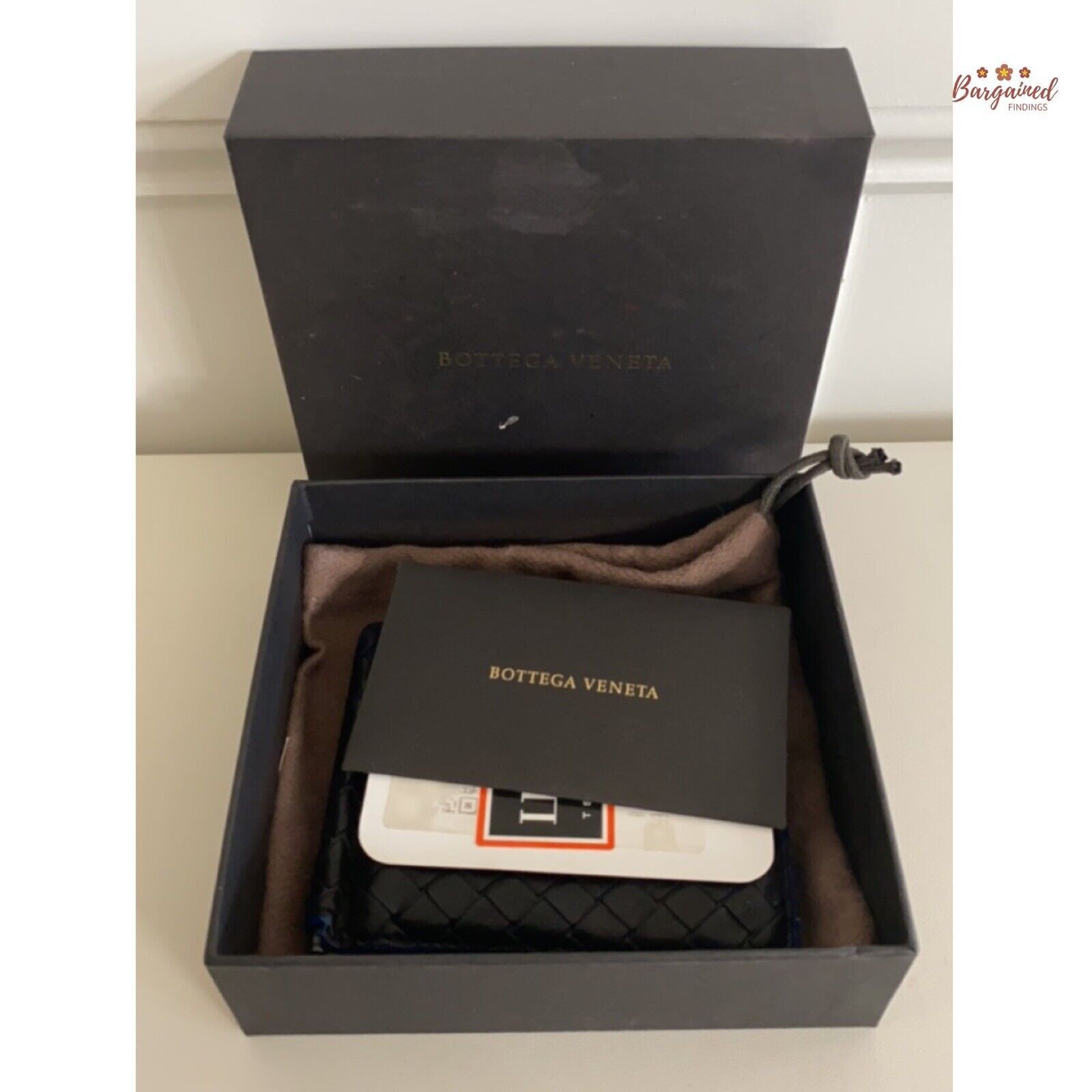 Bottega Veneta Bottega Veneta Intrecciato Leather Money Clip Bifold Wallet Size ONE SIZE - 10 Thumbnail