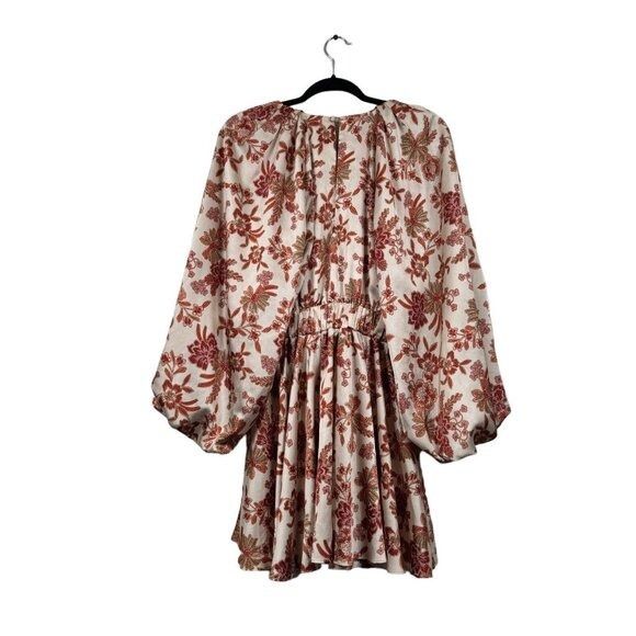 MISA Los Angeles MISA Los Angeles Kara Dress in Falling Floral Satin Made in Size XS / US 0-2 / IT 36-38 - 6 Thumbnail
