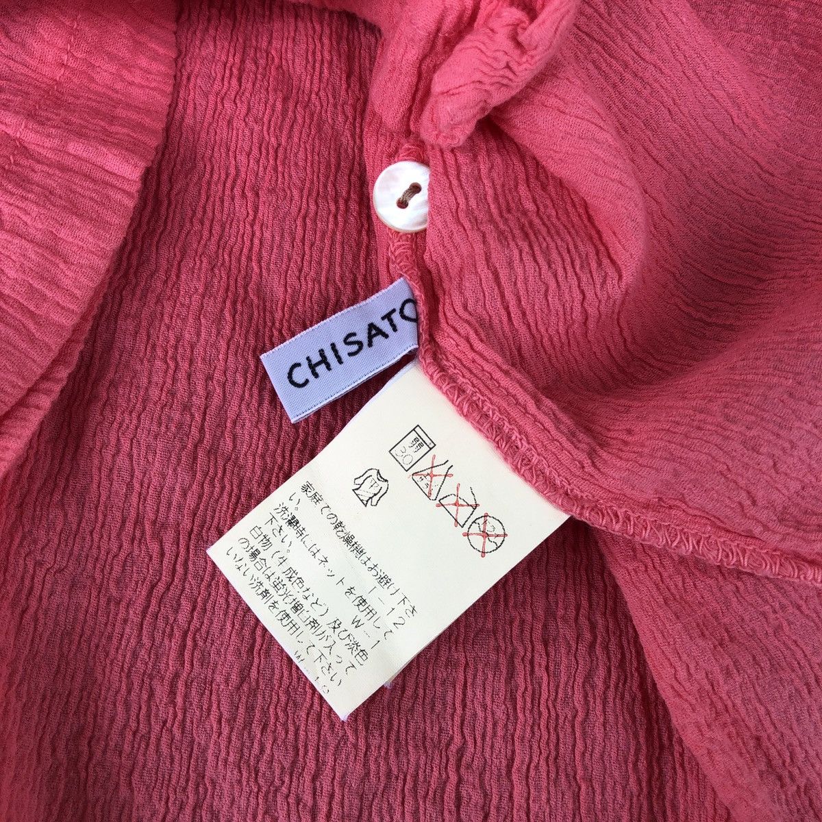 Issey Miyake × Japanese Brand × Tsumori Chisato Tsumori Chisato Issey miyake pleated button up shirt women Size S / US 4 / IT 40 - 7 Thumbnail