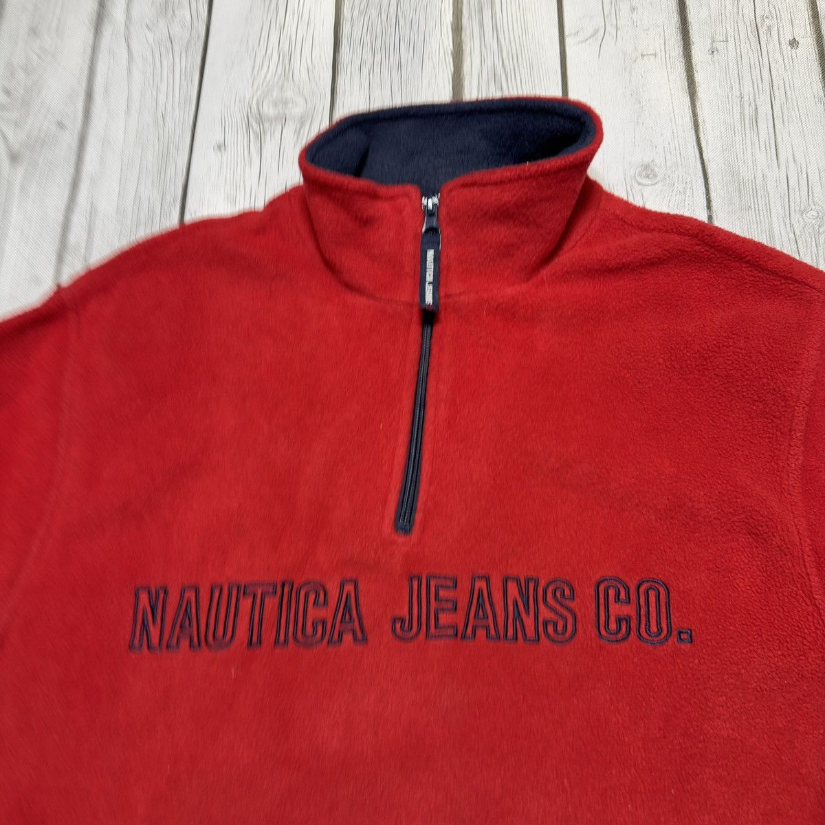 Nautica × Vintage Vintage Nautica Jeans sweatshirt Size US M / EU 48-50 / 2 - 3 Thumbnail