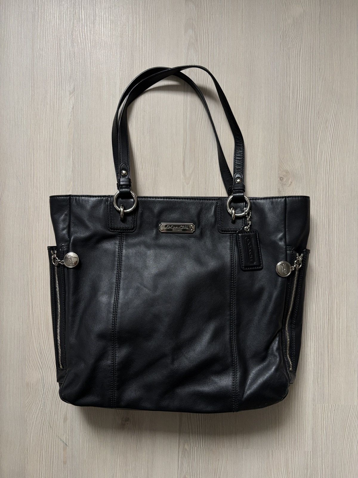Coach COACH East West Gallery Leather Tote Bag Size ONE SIZE - 1 Thumbnail