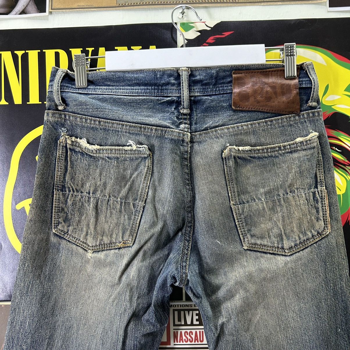 Vintage Vintage Denim Craft Selvedge Distressed Denim Size US 31 - 19 Thumbnail