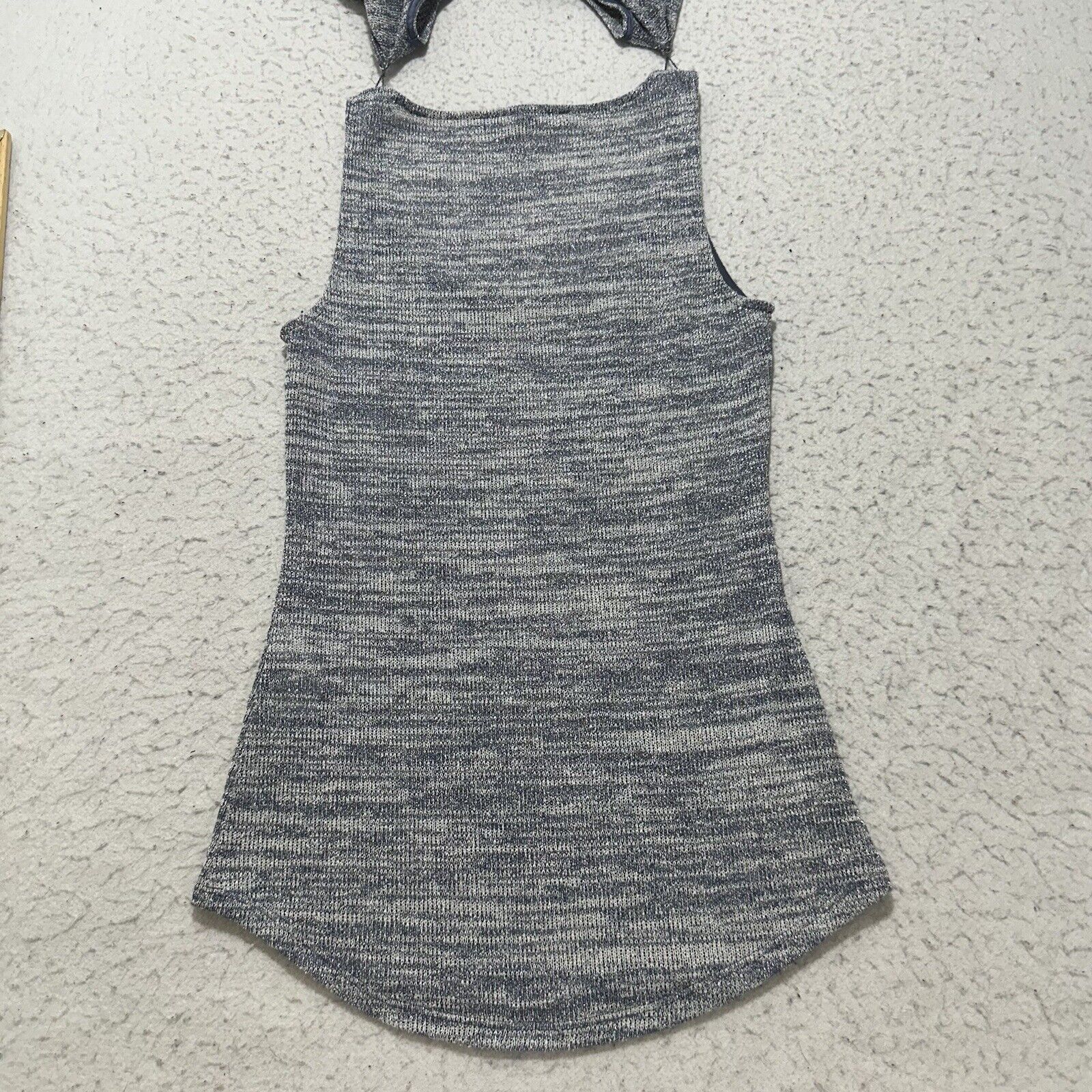 White House Black Market White House Black Market XXS Heathered Blue Tank + Sweater Size XXS / US 00 / IT 34 - 13 Thumbnail