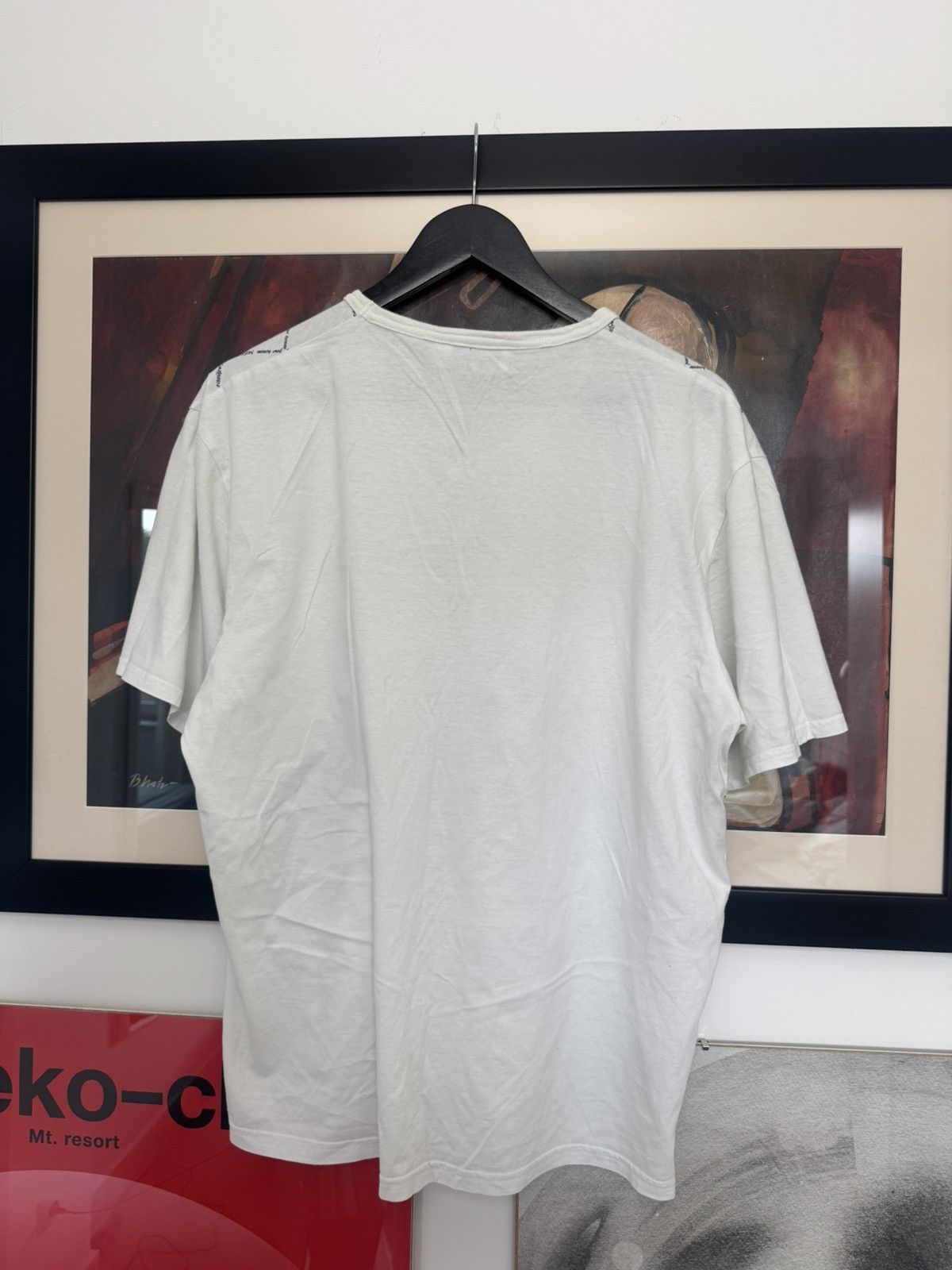 Yves Saint Laurent Yves Saint Laurent Vintage YSL Full Logo Tee Hype Luxury Size US XL / EU 56 / 4 - 3 Thumbnail