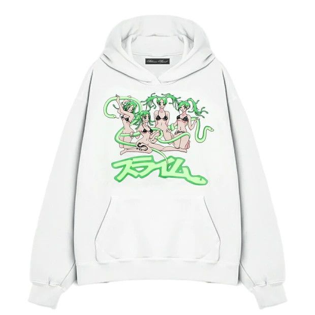 Siberia Hills SIBERIA HILLS SLIME'S PG ANIME HOODIE White XL Size US XL / EU 56 / 4 - 1 Thumbnail