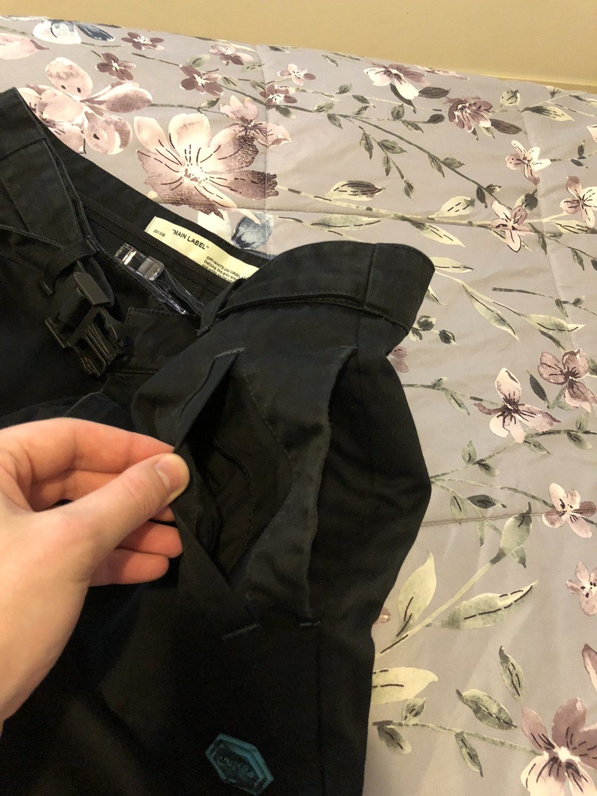 Off-White Off-White Belted Tapered Jeans 33 Size Size US 33 - 13 Thumbnail
