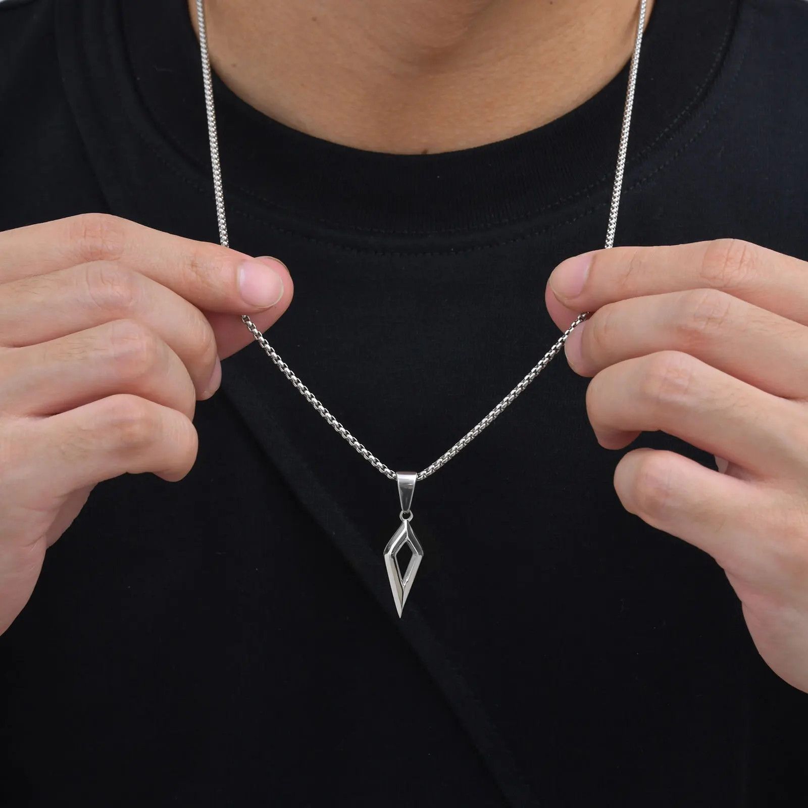 Jewelry Four Pointed Star Collar Necklace Size ONE SIZE - 3 Thumbnail