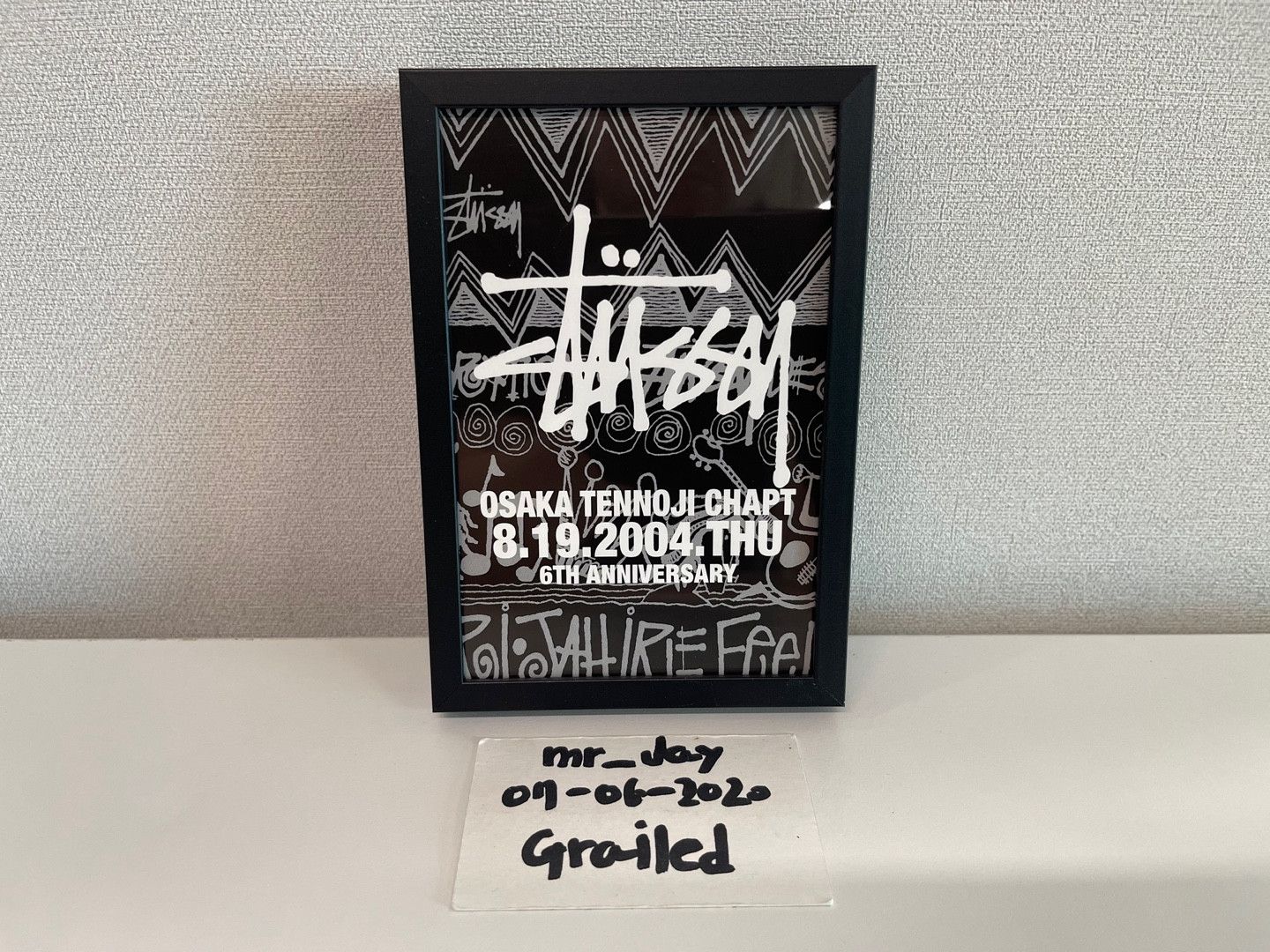 Stussy Stussy OSAKA TENNOJI CHAPT art Postercards 2004 Size ONE SIZE - 3 Thumbnail