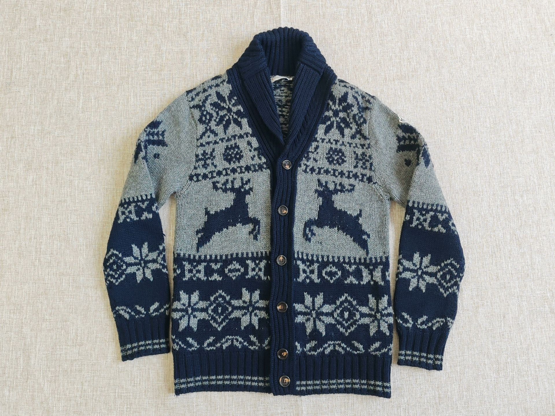 Moncler Moncler Men's Knit Cardigan Sweater Size US M / EU 48-50 / 2 - 1 Thumbnail