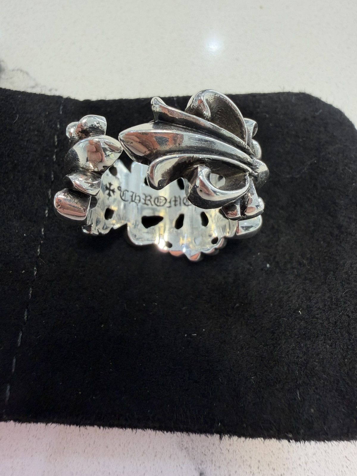 Chrome Hearts Double Floral Ring Size 9 Size ONE SIZE - 12 Thumbnail