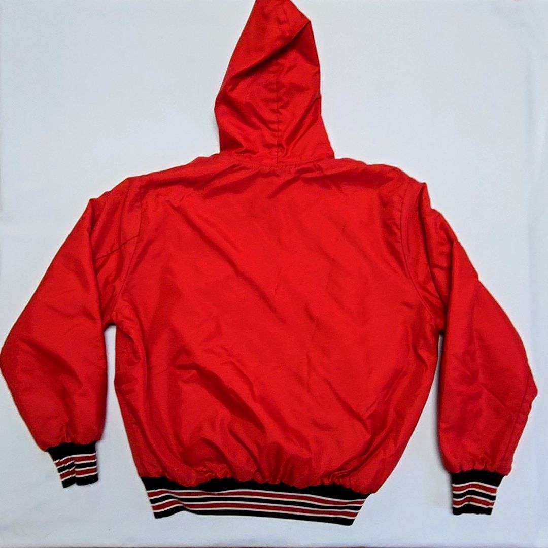 Vintage Vintage Leader Sportswear Peyton Panthers Red XL Windbreaker Size US XL / EU 56 / 4 - 7 Thumbnail