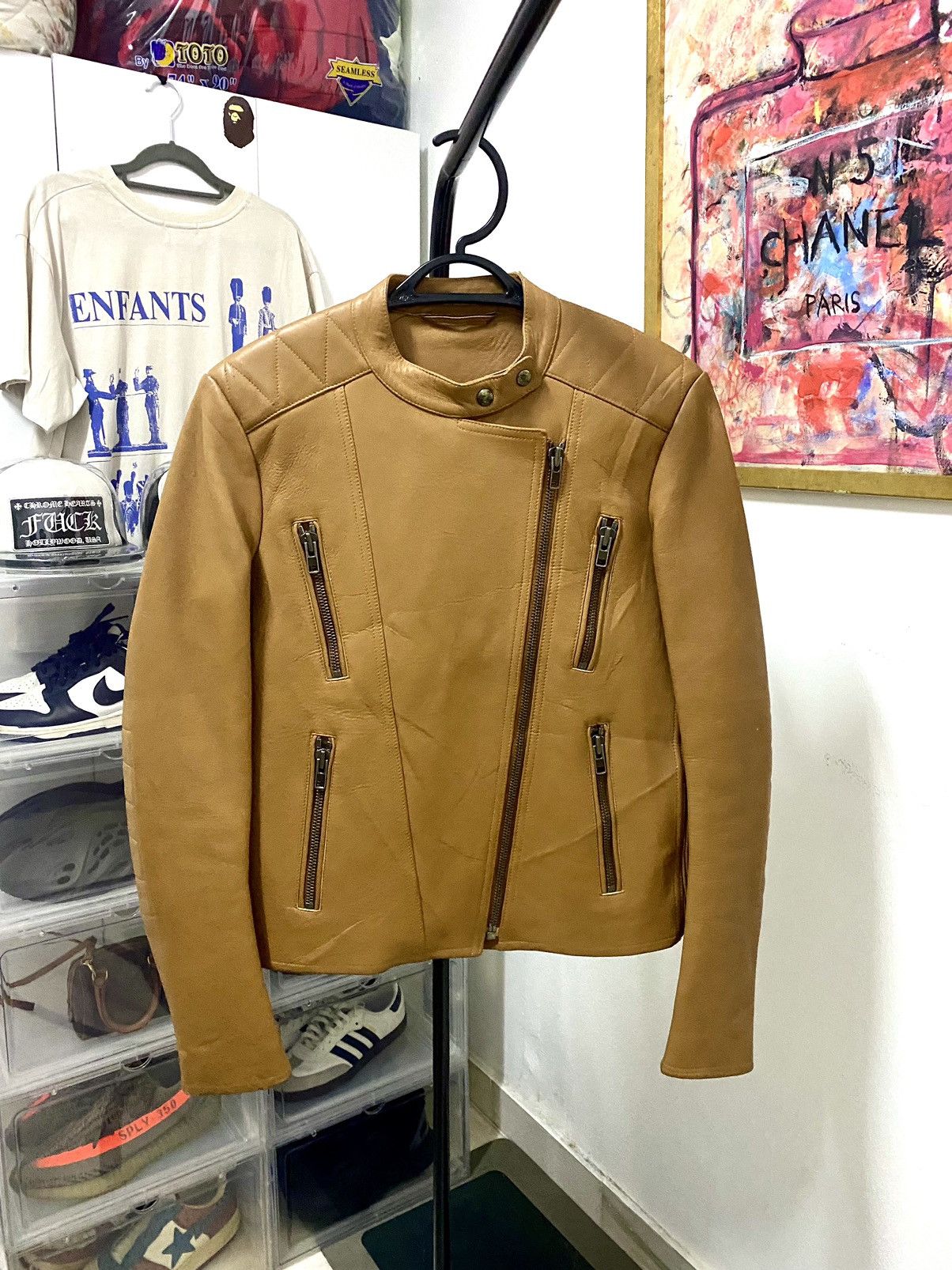 Maison Margiela Maison Martin Margiela 7 Zipper Leather Biker jacket Size M / US 6-8 / IT 42-44 - 1 Thumbnail