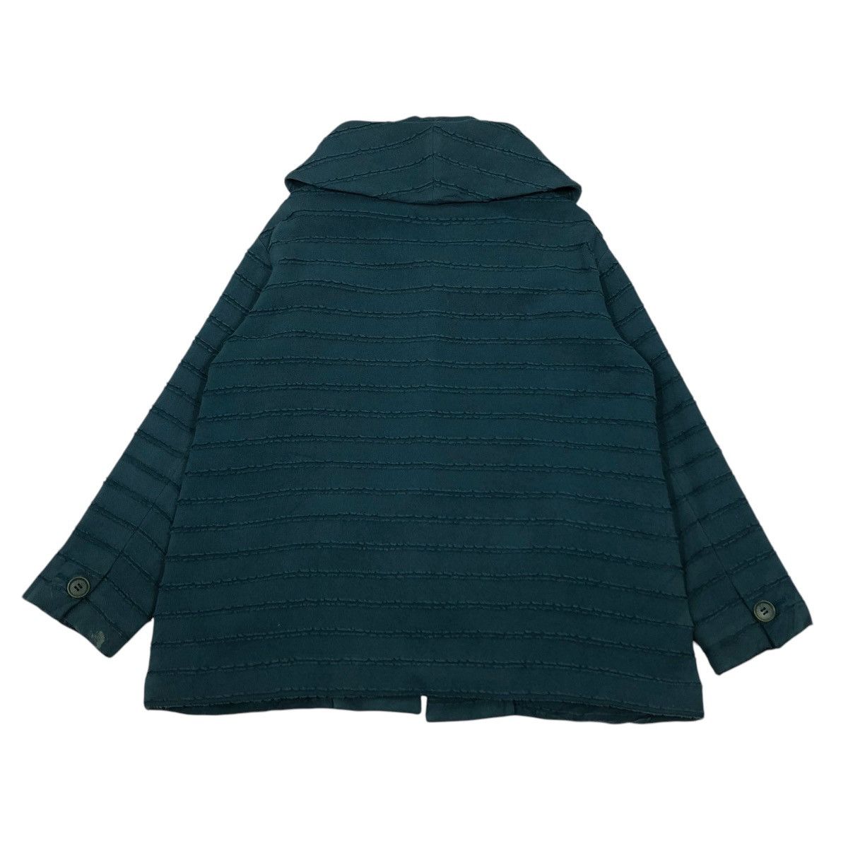 Romeo Gigli 🔥VINTAGE PLEATED JACKET BUTTON ROMEO GIGLI DOUBLE COLLAR Size US M / EU 48-50 / 2 - 2 Thumbnail