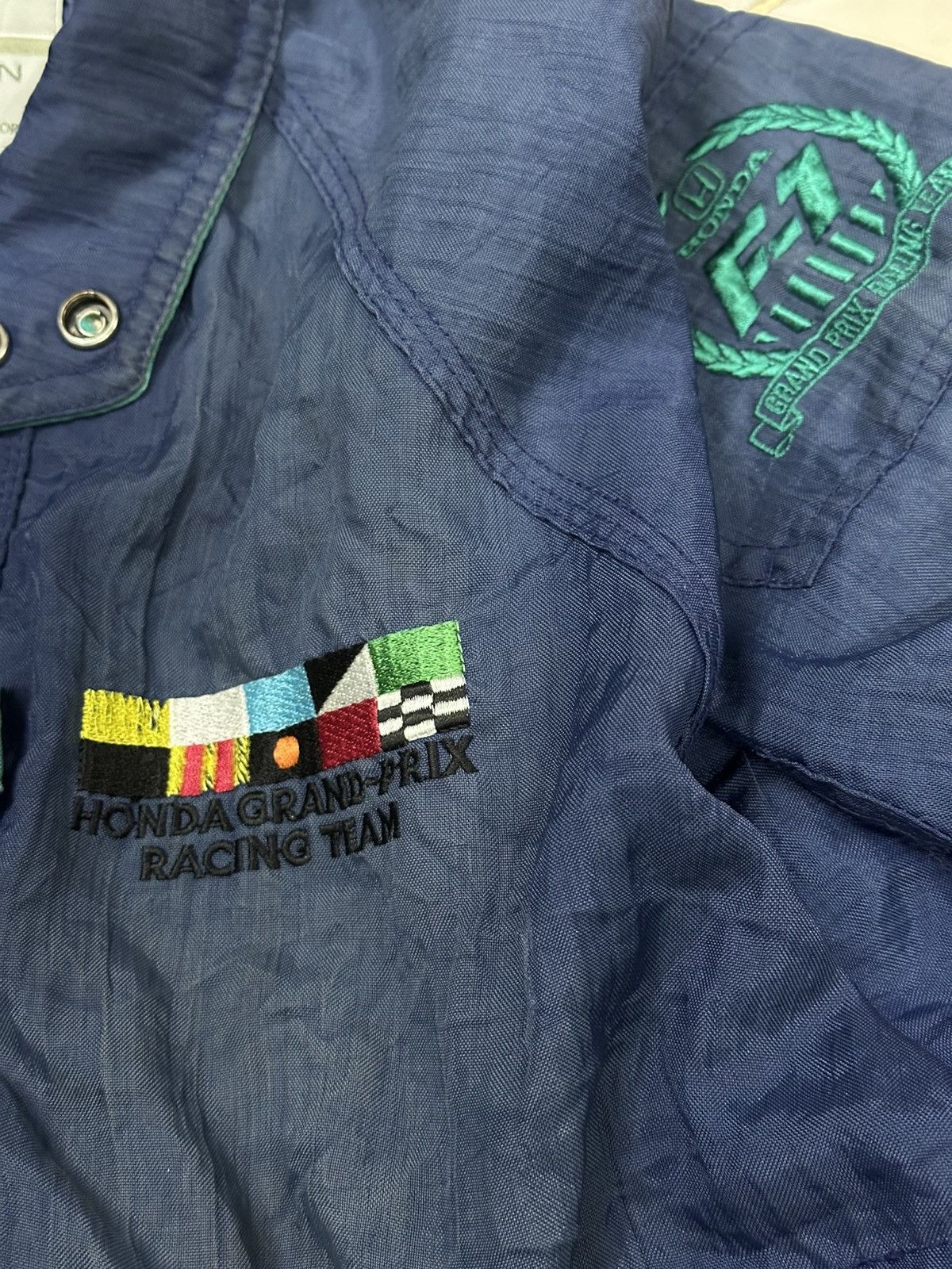 Vintage Honda F1 Grand Prix Sweater Faded Colour . Size US M / EU 48-50 / 2 - 4 Thumbnail