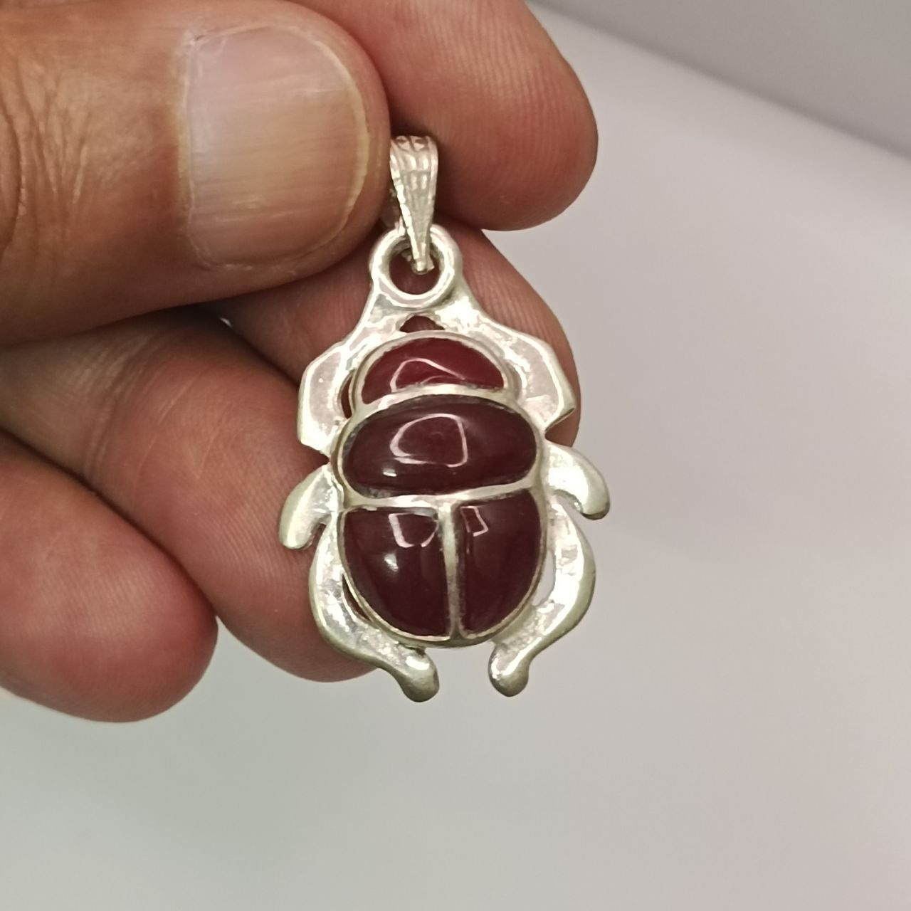 Other Handmade silver925 scarab pendant Egyptian gift Size ONE SIZE - 1 Thumbnail