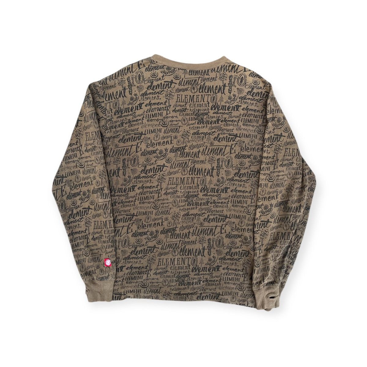 Element × Vintage Y2K Element All Over Print Longsleeve Tee Size US M / EU 48-50 / 2 - 2 Thumbnail