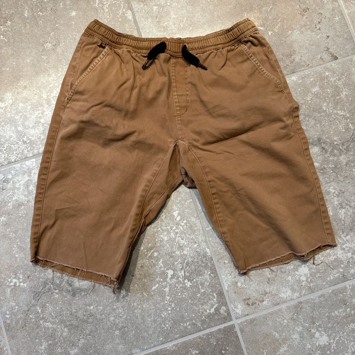 Carbon Carbon Tan Shorts Size US 33 - 1 Thumbnail