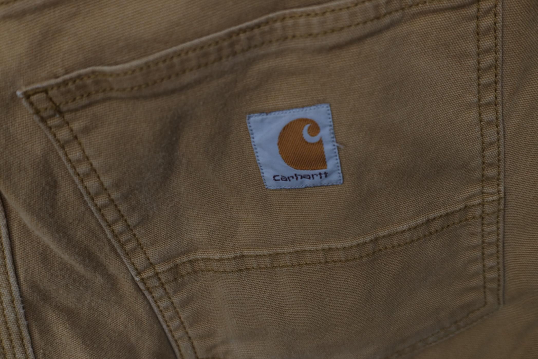 Carhartt Vintage Y2K Carhartt Relaxed Fit Stretch Canvas Pants Brown Size US 32 / EU 48 - 13 Thumbnail