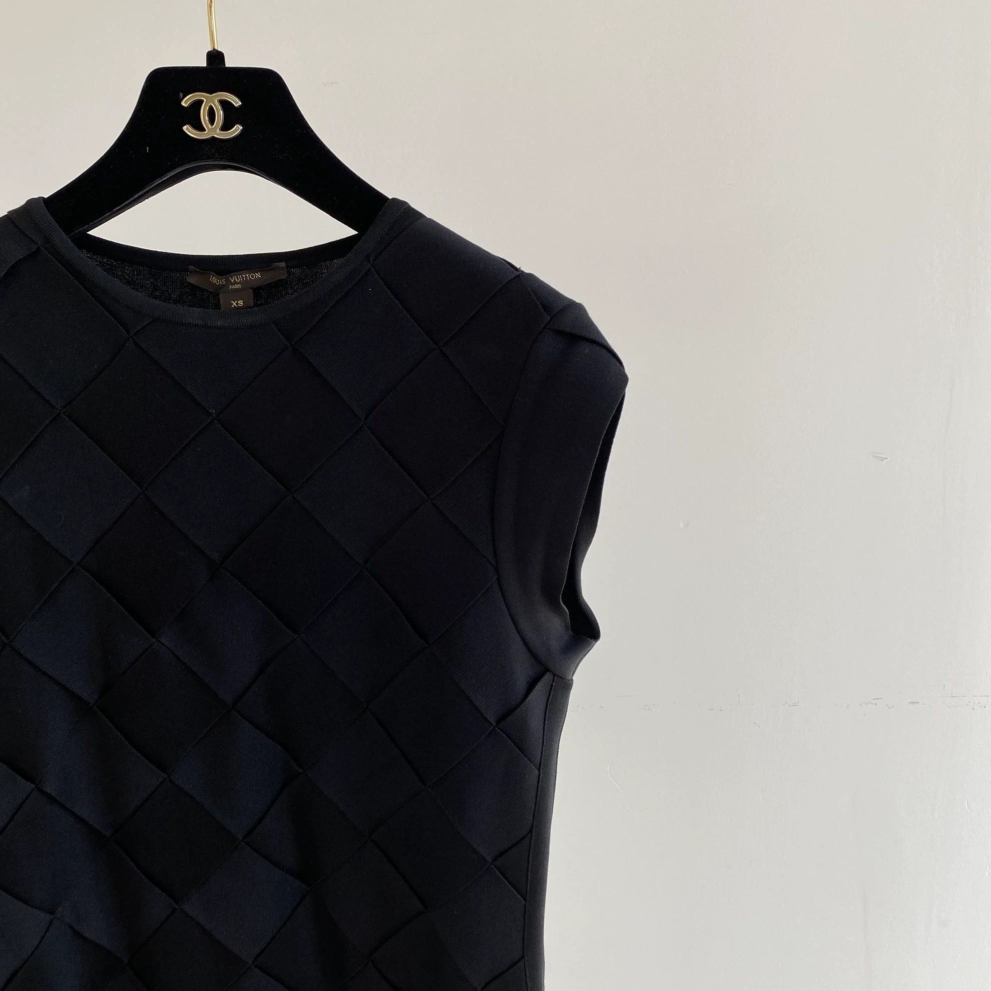 Louis Vuitton Louis Vuitton Sleeveless Black Dress XS Size XS / US 0-2 / IT 36-38 - 4 Thumbnail