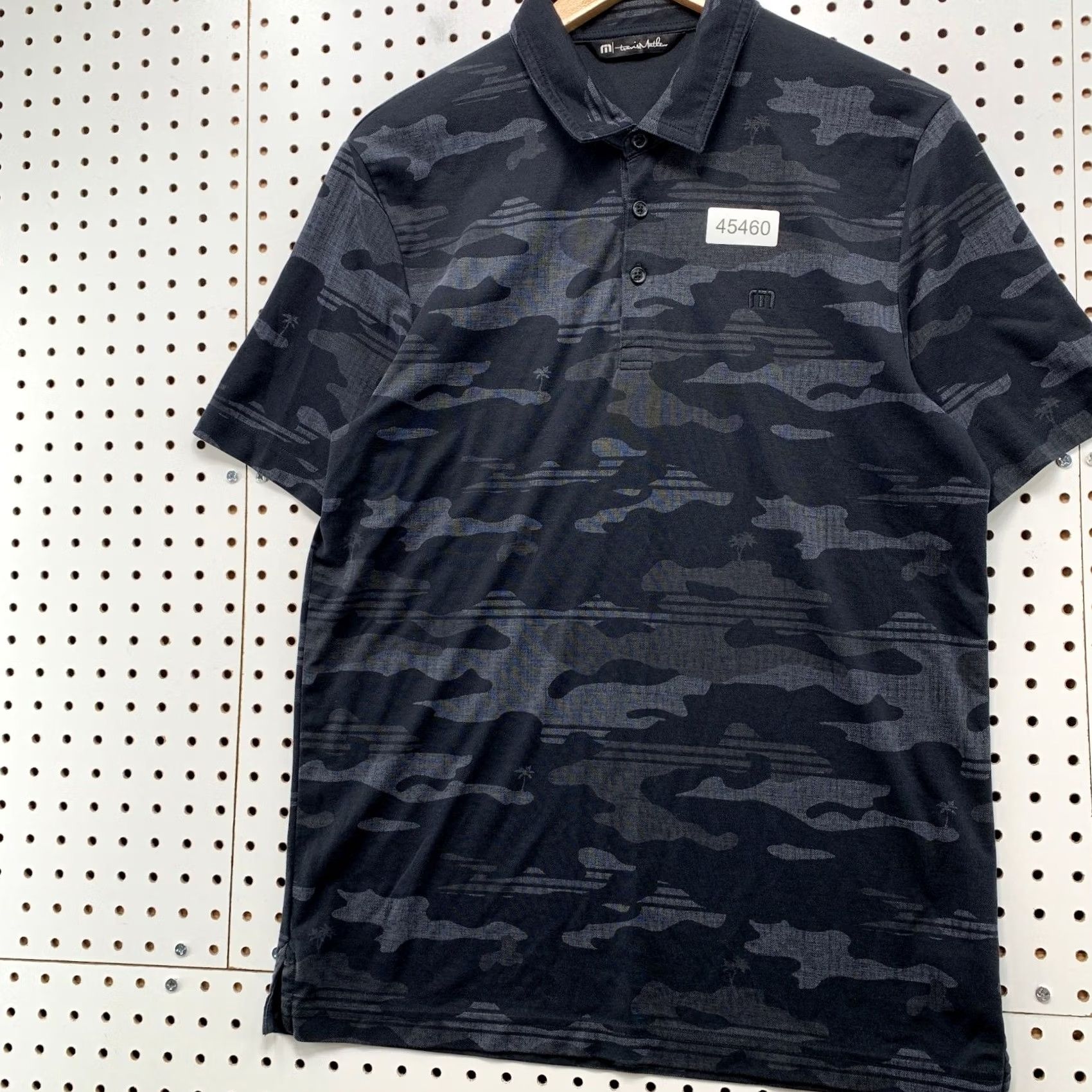 TravisMathew Travis Mathew Polo Shirt Mens Large Camouflage Golf Work Casual Size US L / EU 52-54 / 3 - 3 Thumbnail