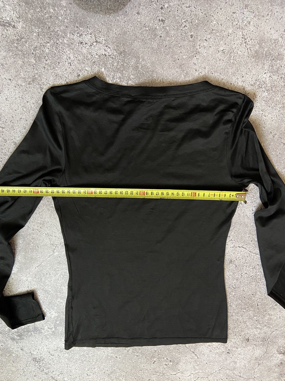 Gucci GUCCI light Mesh Top Shirt G Logo Black Size S / US 4 / IT 40 - 7 Thumbnail