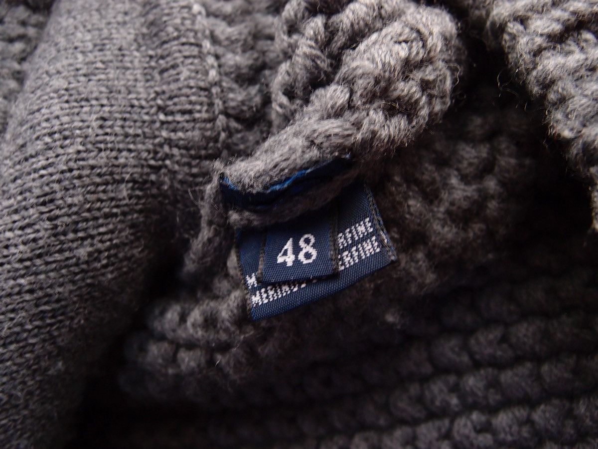 Drumohr Drumohr Low-Gauge Wool Knit Cardigan / Grey / Made in Italy Size US M / EU 48-50 / 2 - 8 Thumbnail