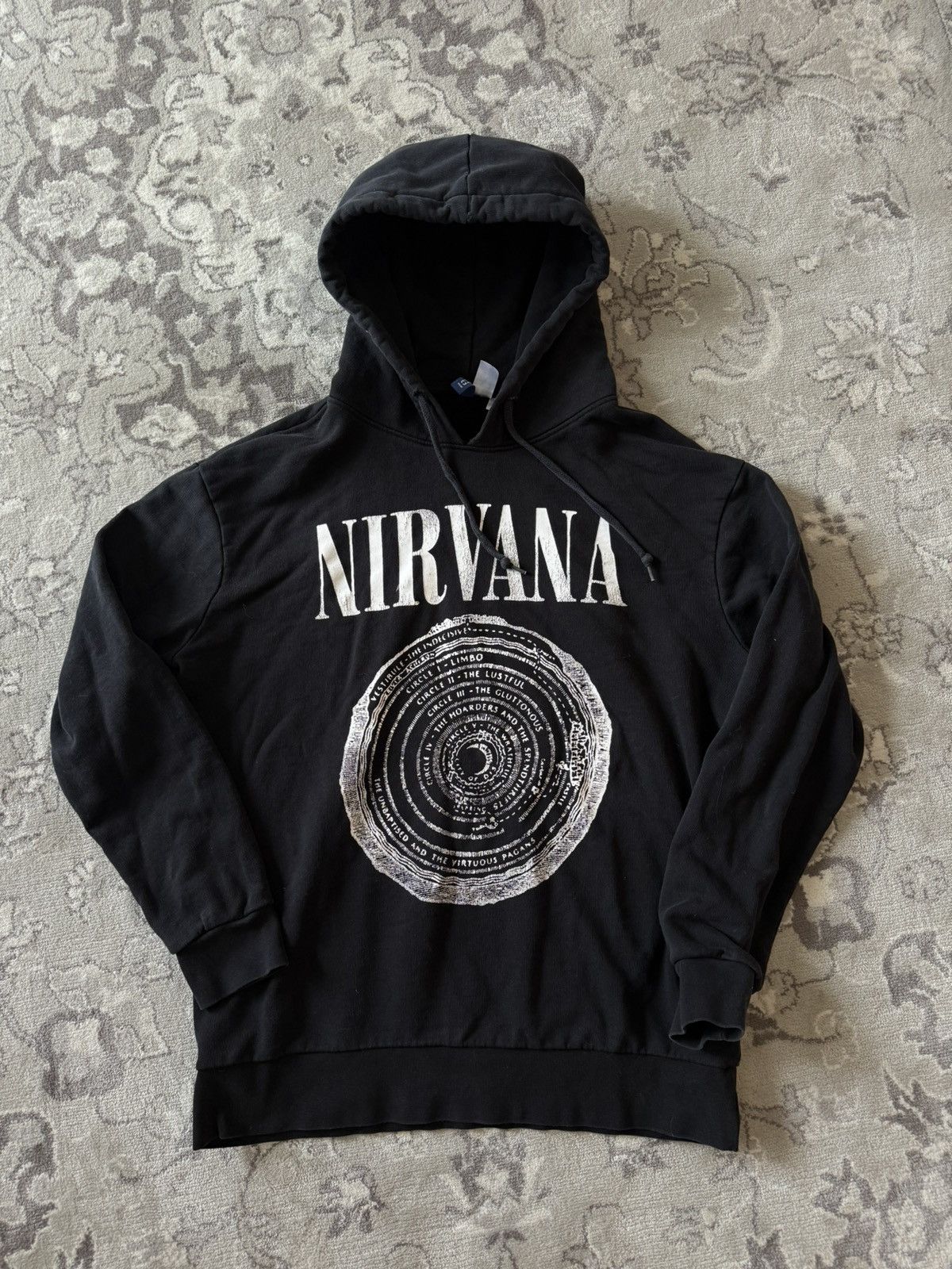H&M Nirvana Circles of Hell Hoodie Size US M / EU 48-50 / 2 - 1 Thumbnail