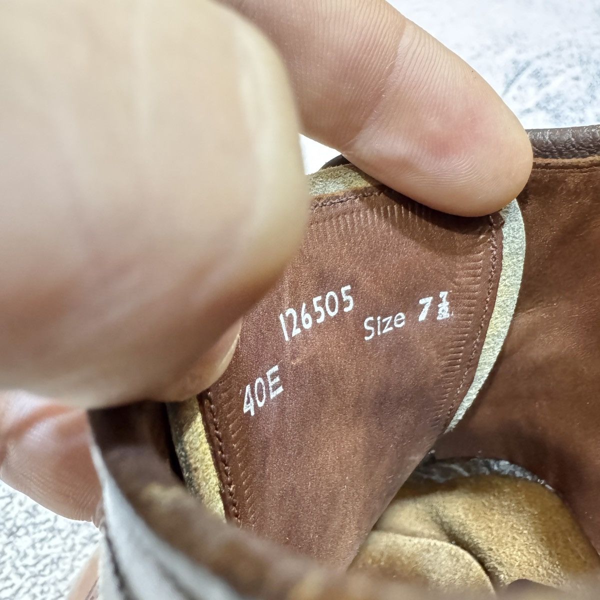 Barker Barker Vintage Brown Derbies US8.5 UK7.5 EU41.5 Size US 8.5 / EU 41-42 - 15 Thumbnail
