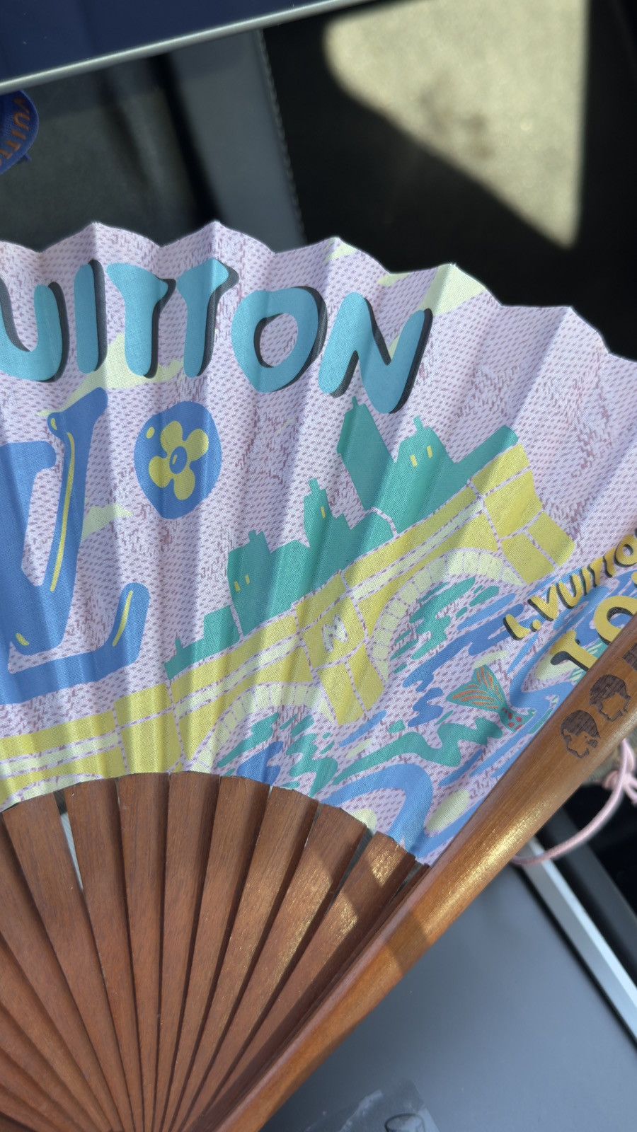 Louis Vuitton × Nigo Louis Vuitton Nigo x Pharrell Folding Fan Size ONE SIZE - 4 Thumbnail