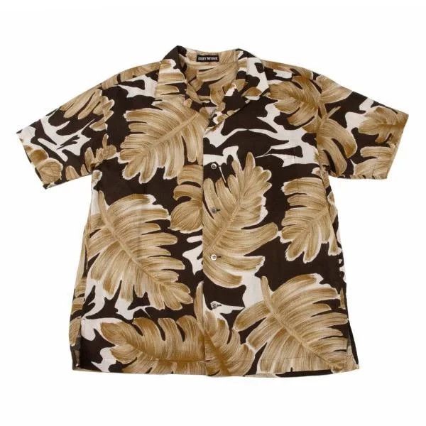 Issey Miyake Issey Miyake Printed cotton and linen short-sleeved shirt Size US M / EU 48-50 / 2 - 1 Thumbnail