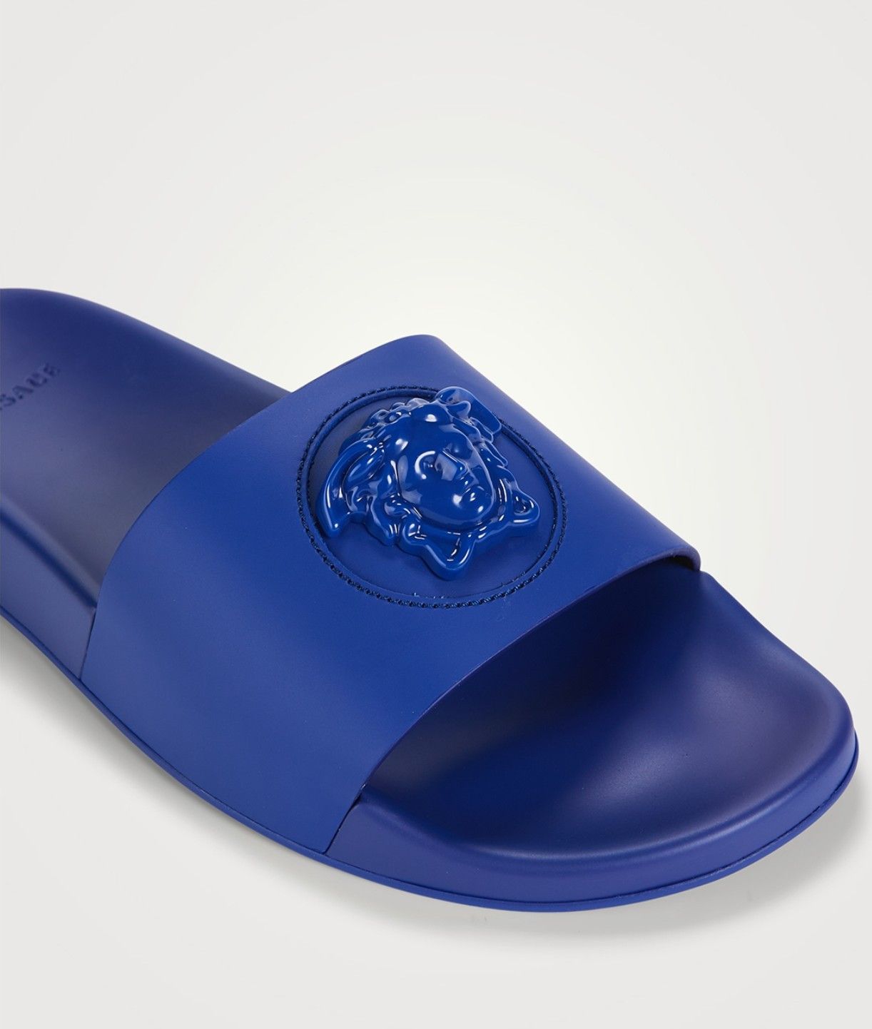 Versace Le Medusa Leather Slides Size US 8 / EU 41 - 1 Thumbnail