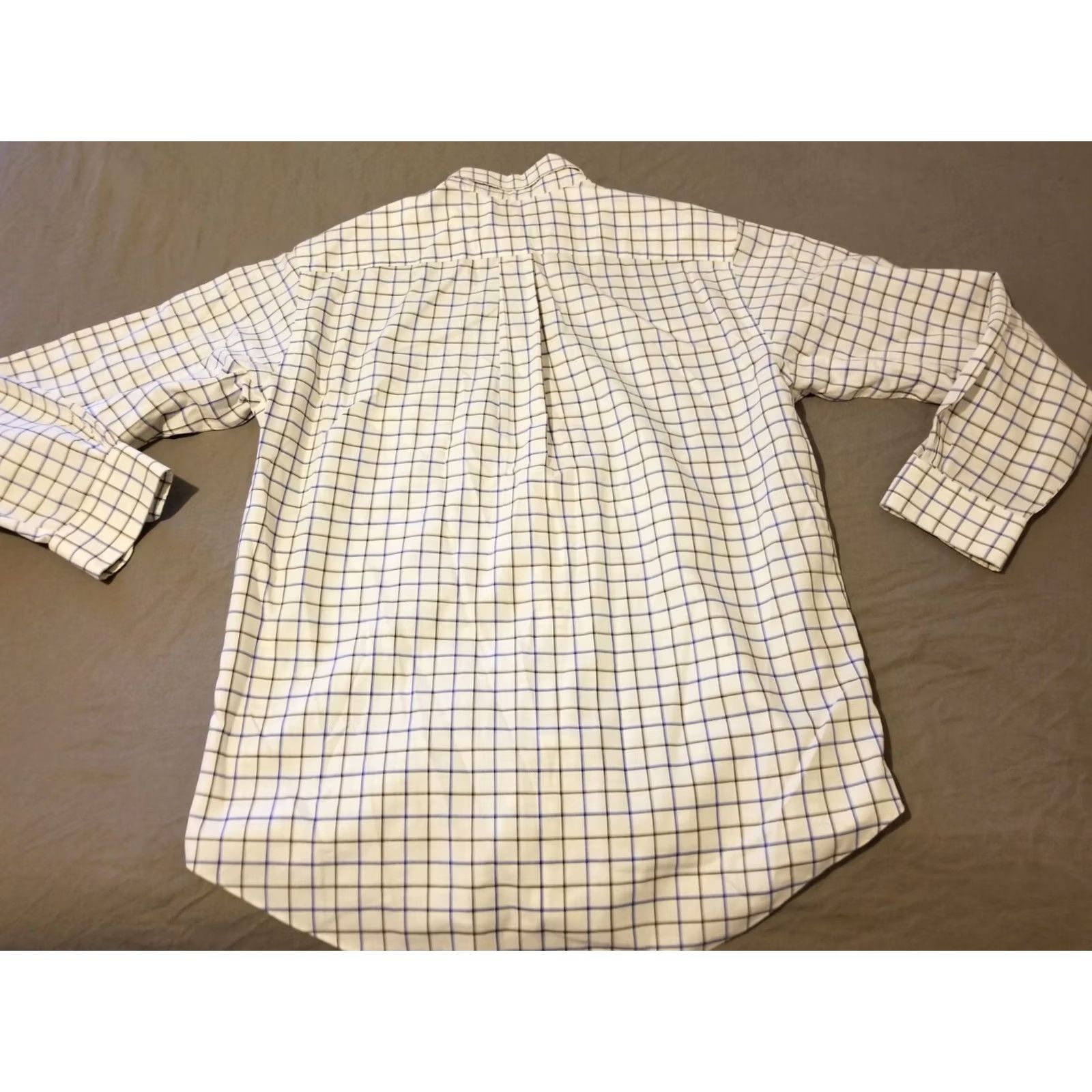 Brooks Brothers Brooks Brothers Dress Shirt M Medium White Button Cotton Mens Size 40R - 6 Thumbnail