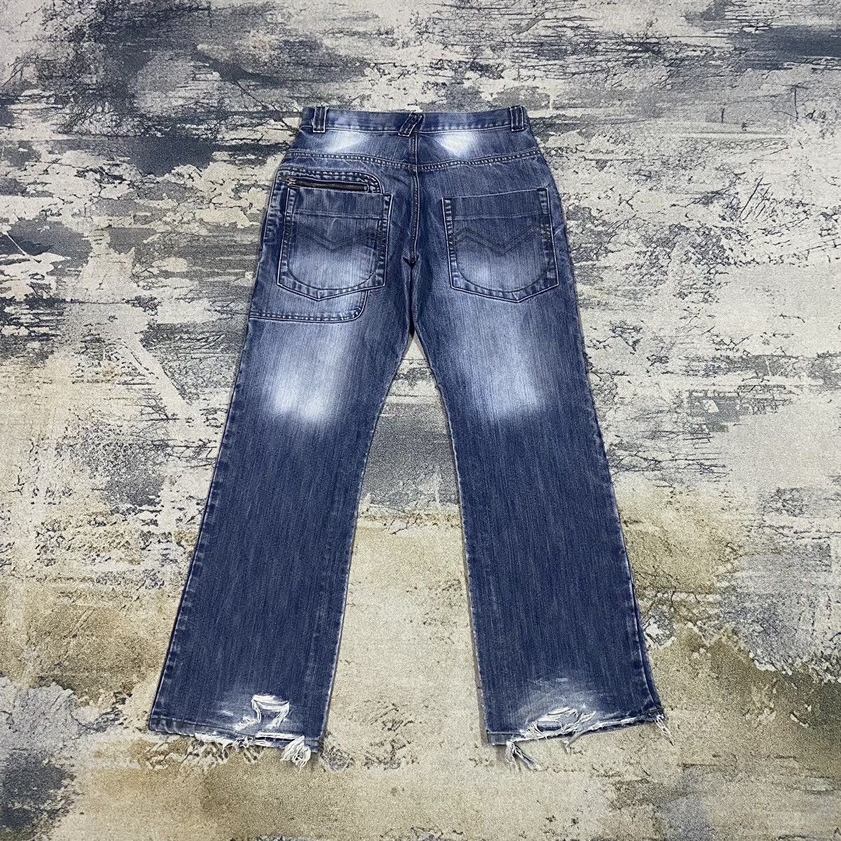 Japanese Brand × Vintage Vintage Japan Denim co Flare Denim Jeans Size US 30 / EU 46 - 1 Thumbnail