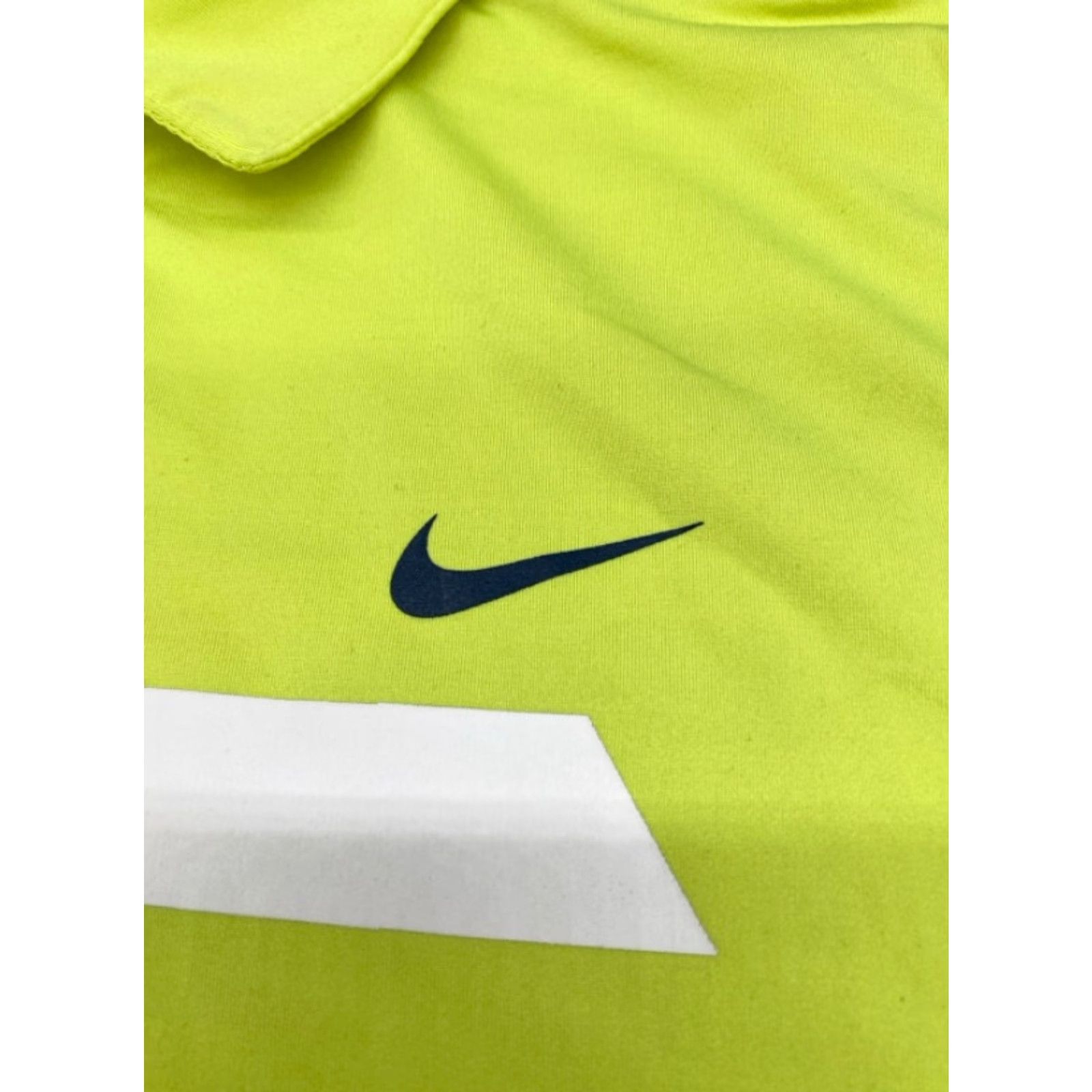 Nike Nike Golf Tour Performance Polo Shirt Dri-Fit 2XL Men's Chartreuse Short Sleeve Size US XXL / EU 58 / 5 - 4 Thumbnail