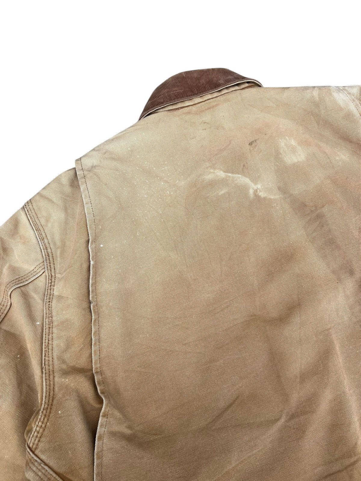 Carhartt Distressed 90s Carhartt Detroit Blanket Lined Senim Jacket Size US L / EU 52-54 / 3 - 20 Thumbnail