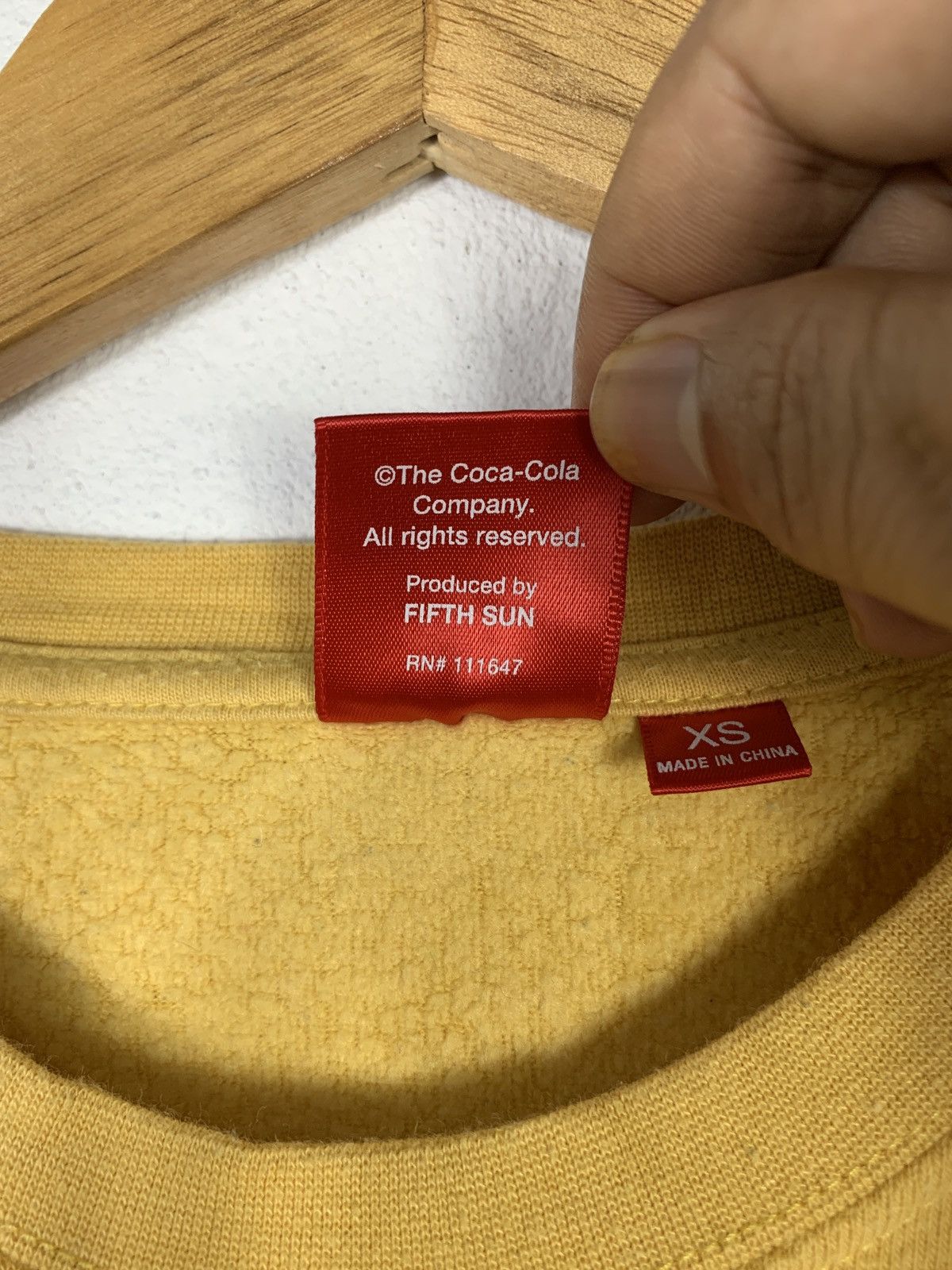 Japanese Brand × Vintage Authentic Coca Cola Sweatshirt Size US XS / EU 42 / 0 - 5 Thumbnail