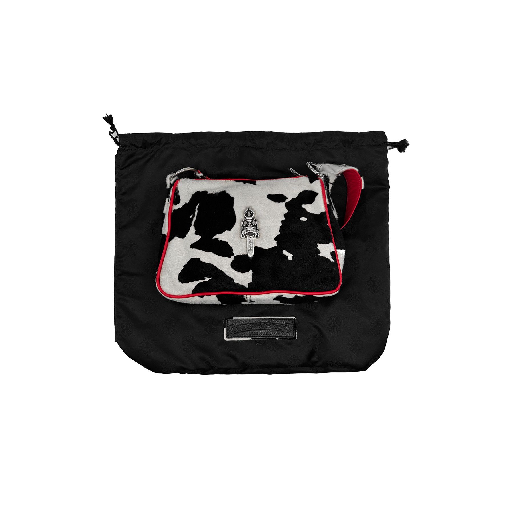Chrome Hearts Chrome Hearts Pony Hair Cow Stripe Chicken Nugget Bag Size ONE SIZE - 4 Thumbnail