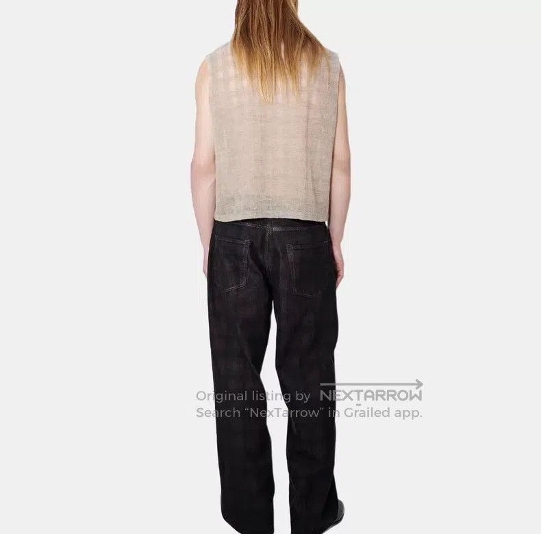 Our Legacy Our Legacy Black Checkered Denim Jeans Size US 28 / EU 44 - 3 Thumbnail