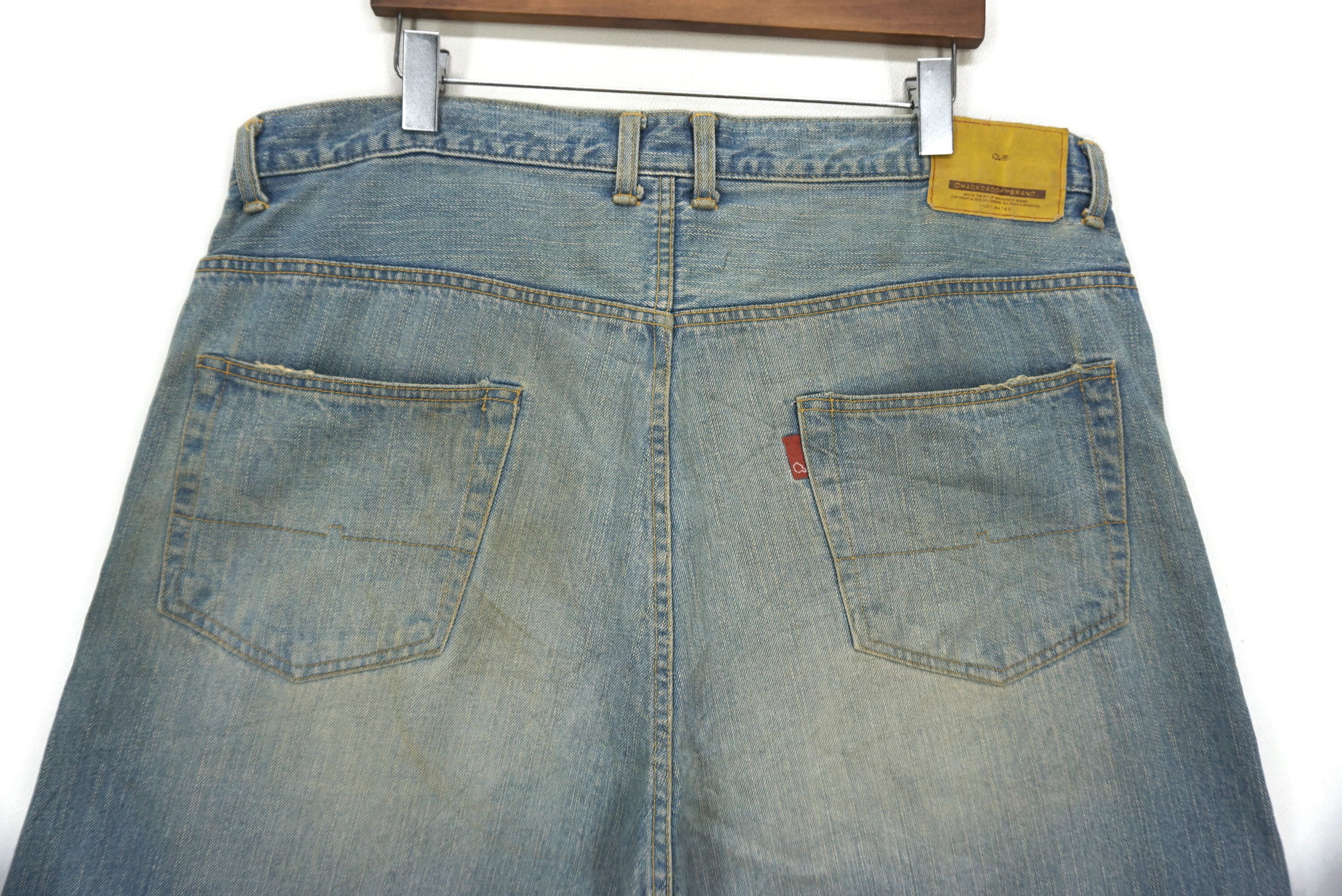 Japanese Brand Mackdaddy Selvedge Jeans fits W41xL33.5 Baggy Denim Size US 36 / EU 52 - 8 Thumbnail