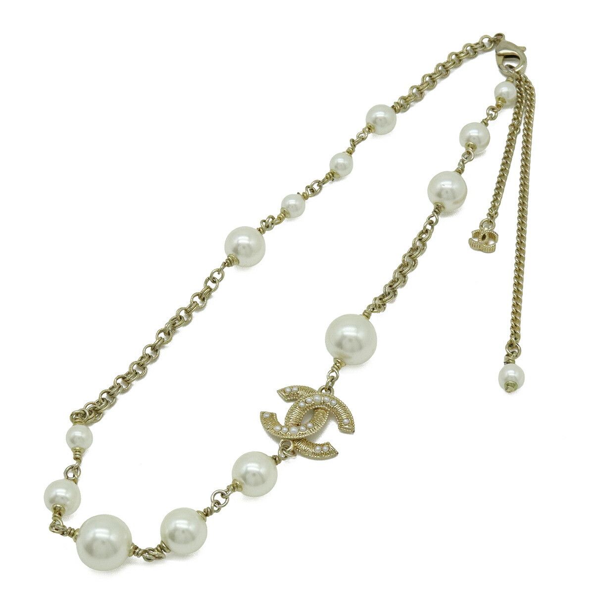 Chanel Chanel Chanel Coco Mark Necklace Pendant Plastic / Synthetic Necklace DUTY FREE for USA Size ONE SIZE - 1 Thumbnail