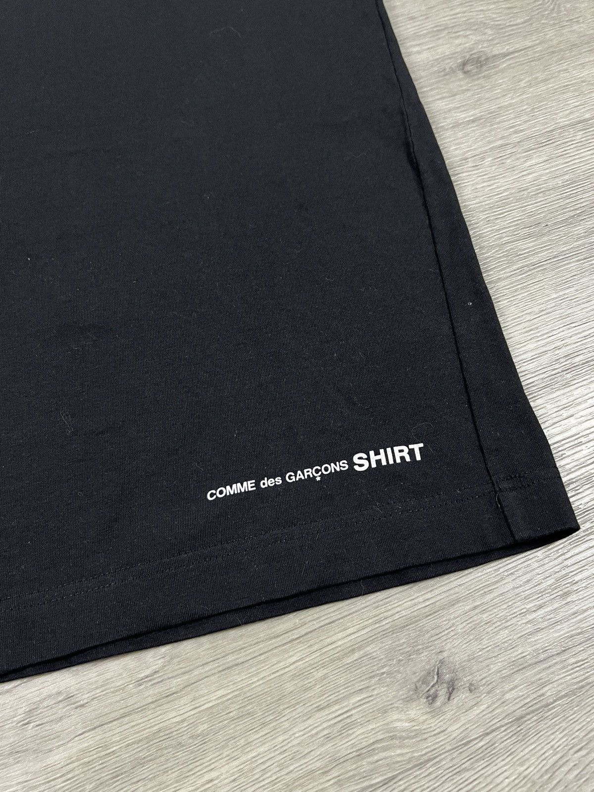 Comme des Garcons Comme des Garçons SHIRT Minimalist Logo T-Shirt Black L Size US XL / EU 56 / 4 - 2 Thumbnail