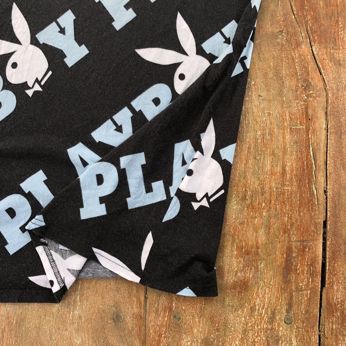 Playboy Vintage Thrashed Faded Playboy Rare T Shirt Size US L / EU 52-54 / 3 - 8 Thumbnail