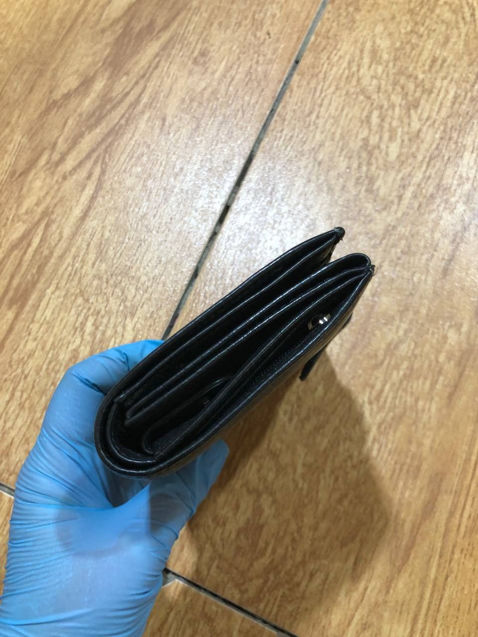 Versace Versace Leather Card Holder - Black Wallets Size ONE SIZE - 12 Thumbnail