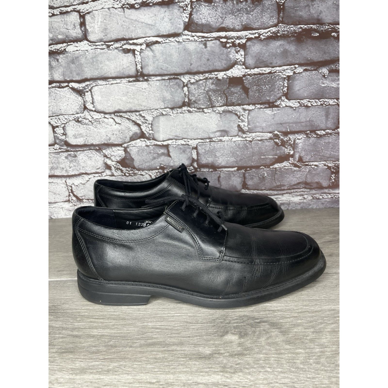 Mephisto Mephisto Air-Jet Black Leather Comfort Oxfords Casual Shoes Size US 9 / EU 42 - 13 Thumbnail