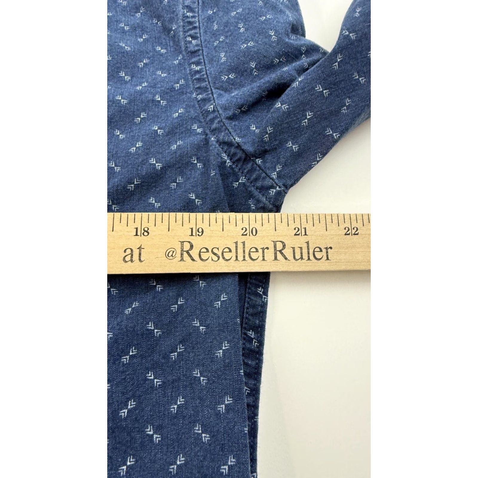 Banana Republic Banana Republic Shirt Mens Small Blue Stretch Button Up Size US S / EU 44-46 / 1 - 8 Thumbnail